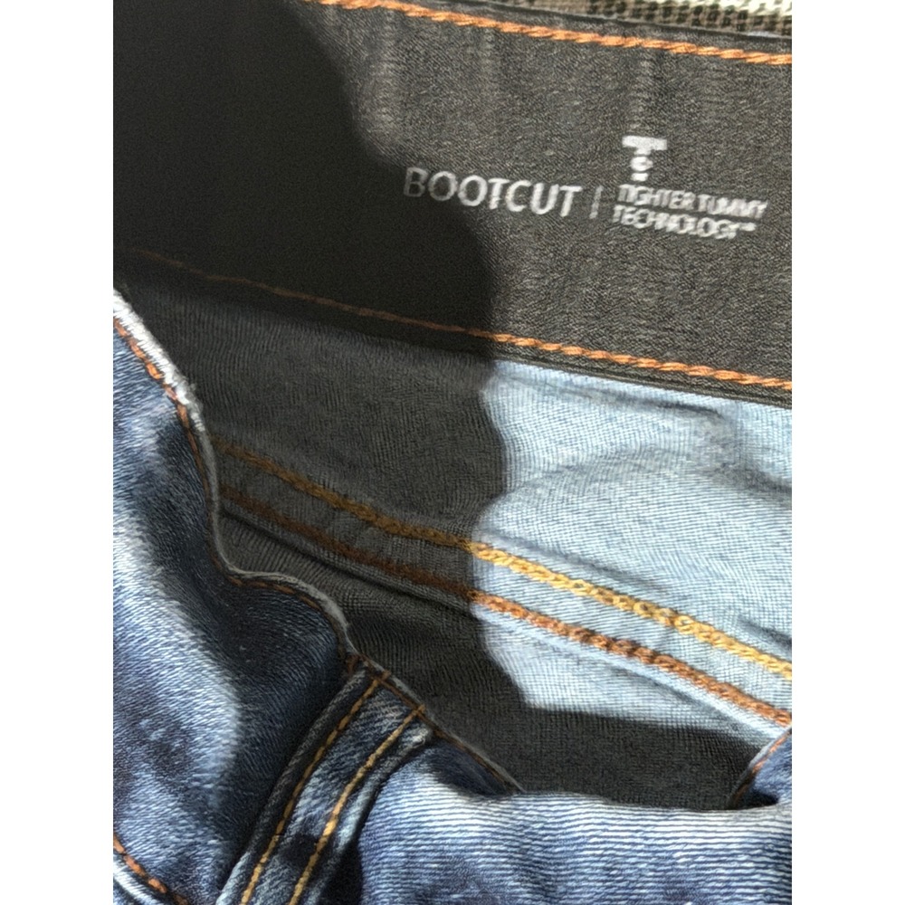 Lane Bryant Bootcut Jeans Blue Tighter Tummy Technology Size 16 Regular - Picture 5 of 7